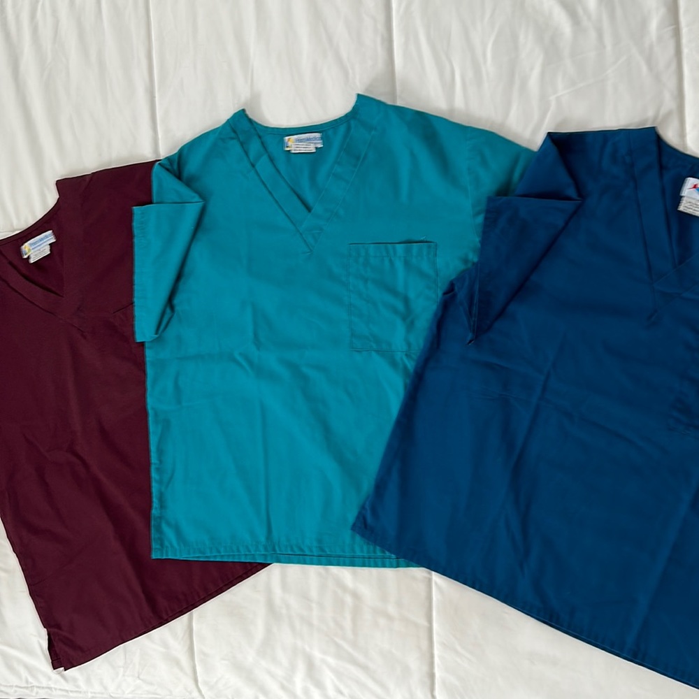 Unisex Medical Scrub Tops by Prism - Small